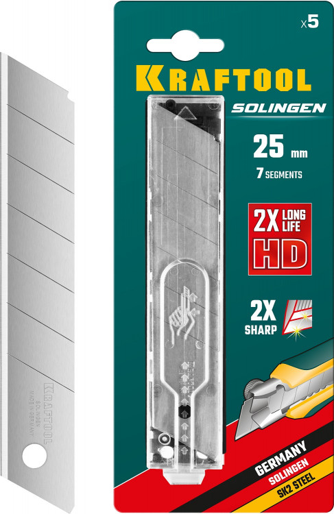 Лезвия KRAFTOOL 09607-25-S5