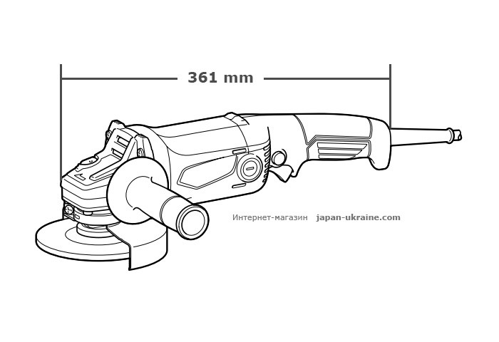 Болгарка (УШМ) MAKITA M9002 + быстрозажимная гайка