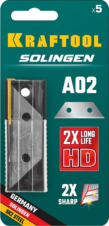 Сменное лезвие трапеция KRAFTOOL 09627-S5_z02