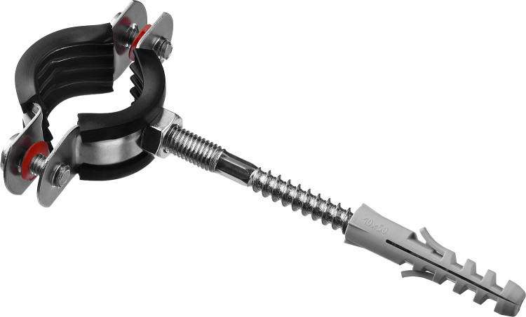 Хомут для труб металлический ЗУБР 37866-25-29