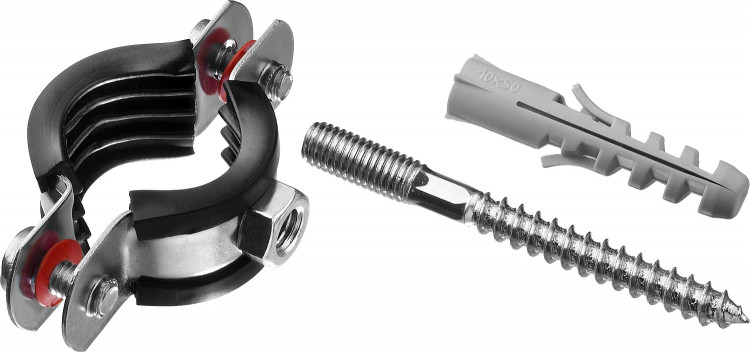 Хомут для труб металлический ЗУБР 37866-25-29