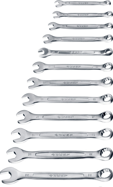 Набор комбинированных гаечных ключей ЗУБР 27087-H12_z01