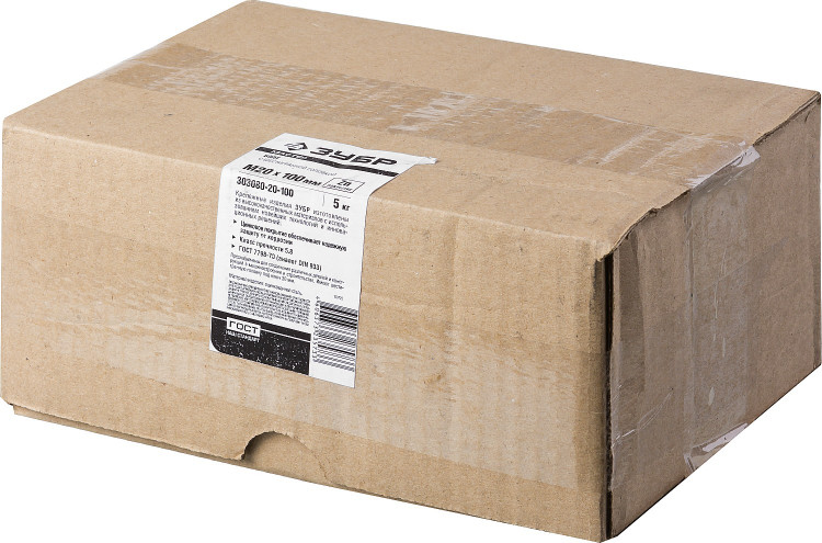 Болты ЗУБР 303080-20-100 изготовлены из высококачественной стали в полном соответствии с действующими стандартами и техническими предписаниями. Находят широкое применение в машиностроении