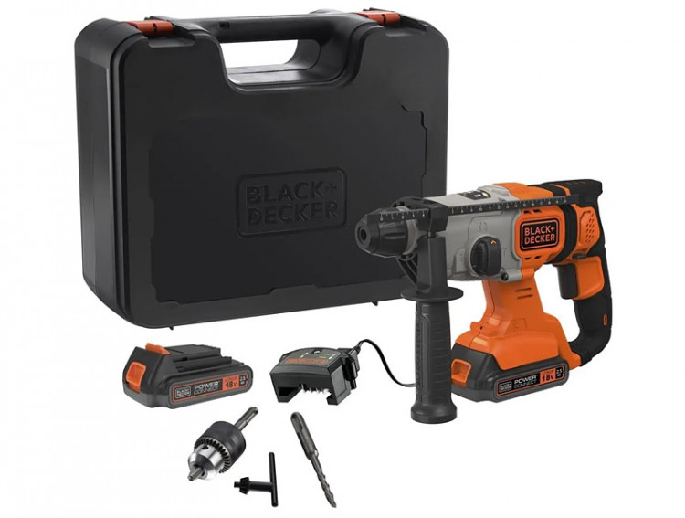 Аккумуляторный перфоратор BLACK&DECKER BCD900E2K
