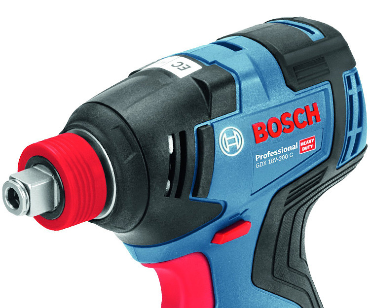 Аккумуляторный ударный гайковерт BOSCH GDX 18V-200 C + 1 ProCore 4.0 Ah