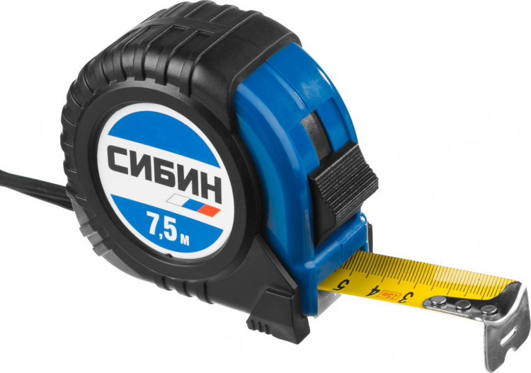 Рулетка измерительная СИБИН 34019-08-25
