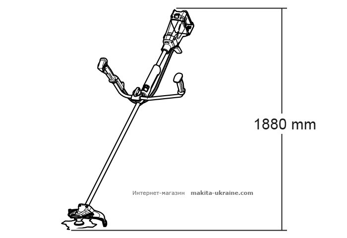 Аккумуляторная коса MAKITA BC231UDZ