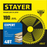 Диск пильный по дереву STAYER EXPERT 3682-190-20-48_z01