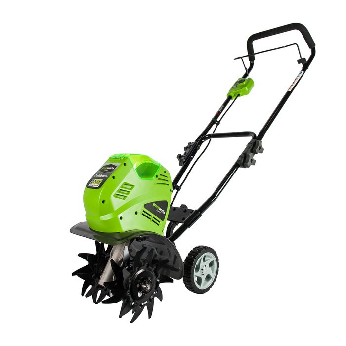 Культиватор аккумуляторный Greenworks G40TL, 40V, с 1хАКБ 4 А.ч и ЗУ