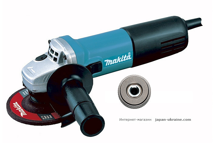 Болгарка MAKITA 9558HNG + быстрозажимная гайка