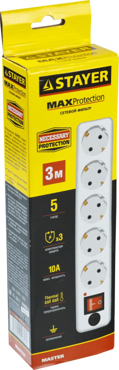 Удлинитель STAYER 55066-3