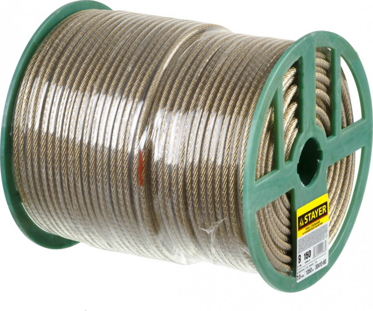 Стальные тросы Stayer 30410-60 предназначены для использования в быту