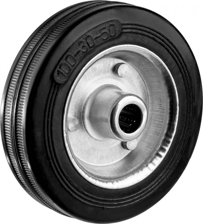 Колесо ЗУБР 30936-100 применяются для перемещения тележек и легковесного оборудования. Рекомендуется для полов с неровностями и препятствиями