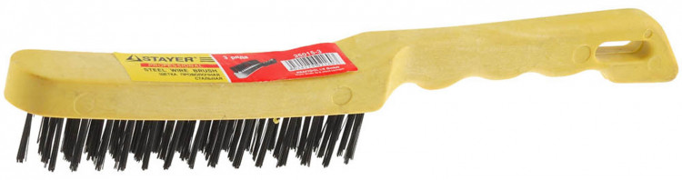 Щетка проволочная стальная STAYER 35015-3