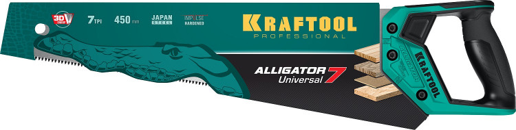 Ножовка универсальная Alligator Universal 7 KRAFTOOL 15004-45_z01