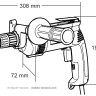 Дрель-шуруповерт MAKITA DP4003
