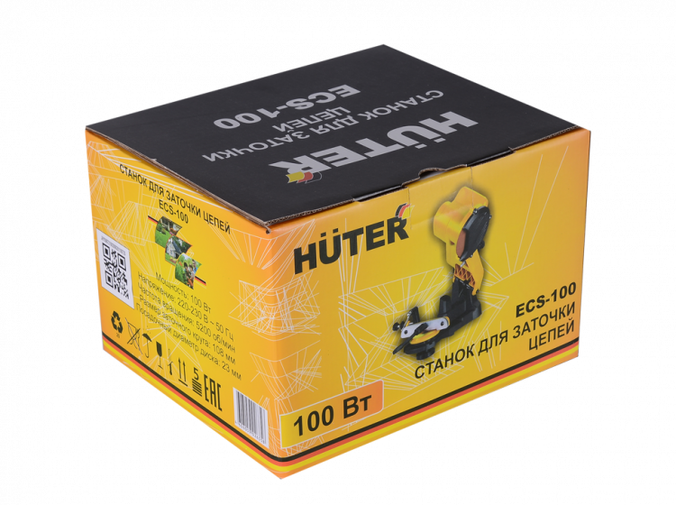Станок для заточки цепей HUTER ECS-100