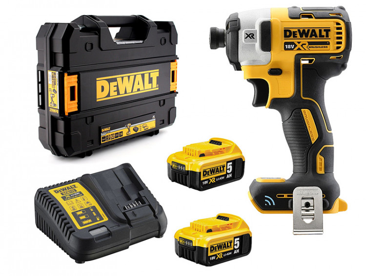 Аккумуляторный ударный шуруповерт DeWALT DCF888P2B
