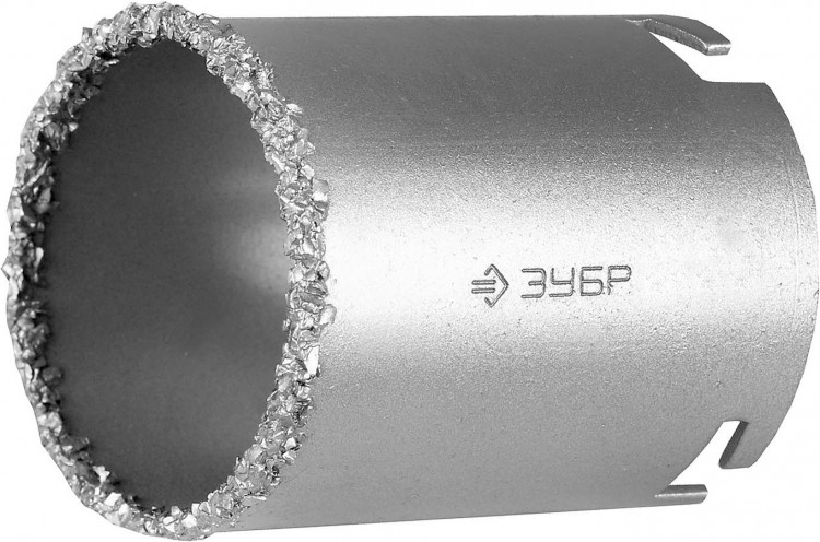 Кольцевая коронка с карбид-вольфрамовой крошкой ЗУБР 33350-83