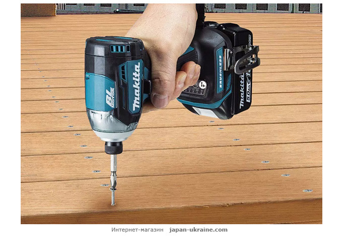 Аккумуляторный ударный шуруповерт MAKITA DTD170RFJ