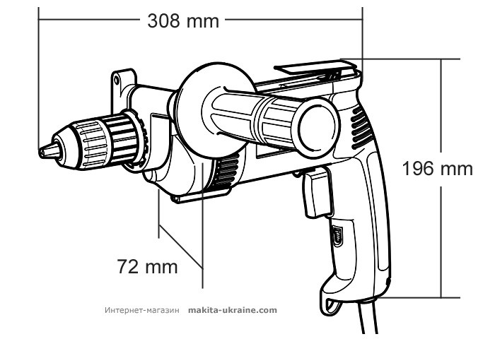 Дрель-шуруповерт MAKITA DP4003K