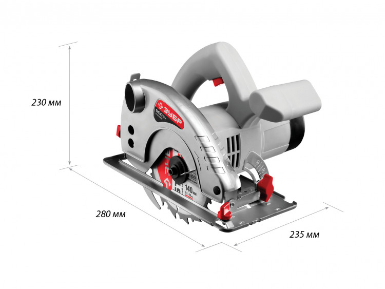 Пила циркулярная ЗУБР ЗПД-900