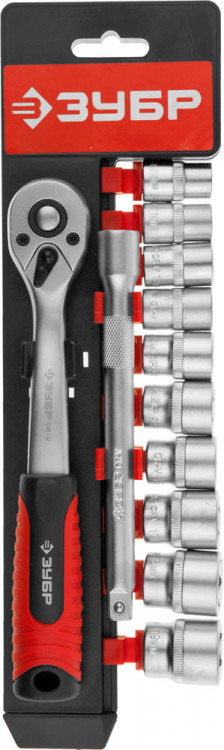 Набор инструментов торцовые головки ЗУБР 27646-H12