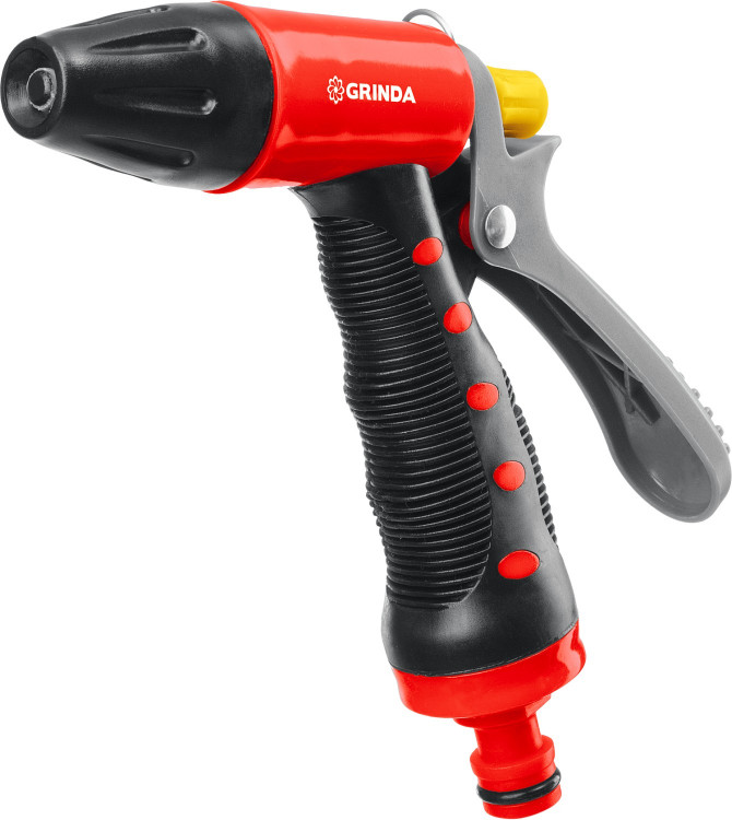 Пистолет поливочный пластиковый с TPR T-R GRINDA 8-427186