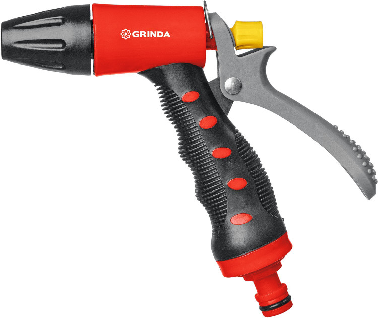 Пистолет поливочный пластиковый с TPR T-R GRINDA 8-427186