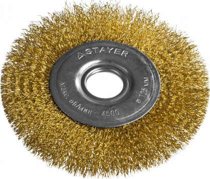 Щетка крацовка дисковая для УШМ STAYER 35122-125