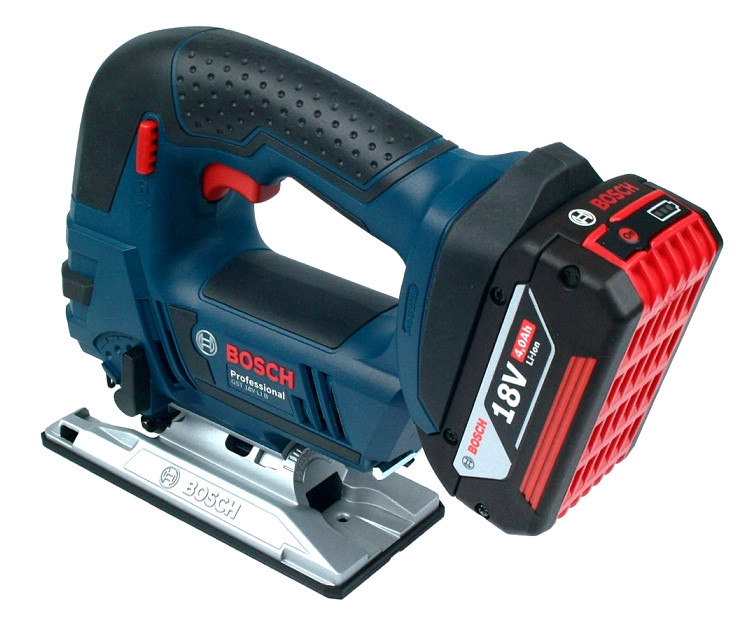 Аккумуляторный лобзик BOSCH GST 18 V-LI B+ 1 GBA 18V 4,0 Ah