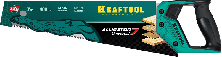 Ножовка универсальная Alligator Universal 7 KRAFTOOL 15004-40_z01