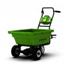Садовая тележка самоходная Greenworks G40GC, 40V, 106 л