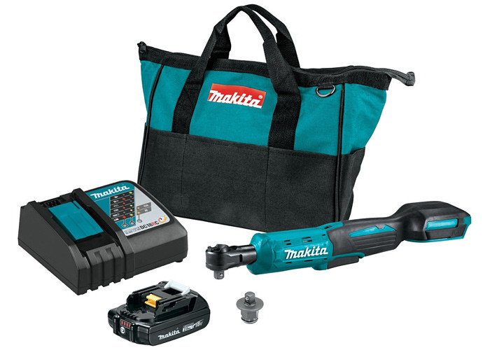 Аккумуляторный ударный гайковерт-трещотка MAKITA DWR180RA