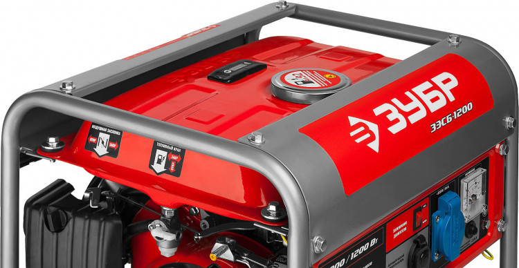 Бензиновый электрогенератор ЗУБР ЗЭСБ-1200