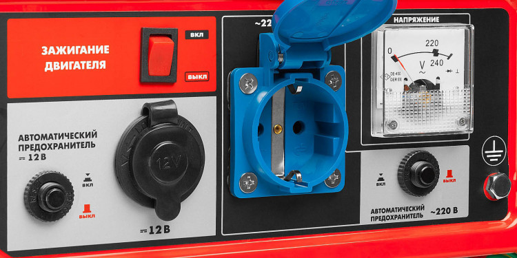 Бензиновый электрогенератор ЗУБР ЗЭСБ-1200