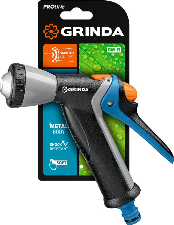 Пистолет поливочный металлический с TPR PROLine BM-R GRINDA 8-427311_z02