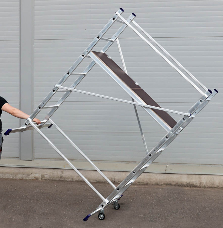 Вышка тура СИБИН 38840-3 - это многофункциональная конструкция для ремонтно-отделочных и монтажных работ в доме и на улице. Устойчивая конструкция в сочетании с высококачественными материалами обеспечивают надежность и простоту эксплуатации. Специальные с