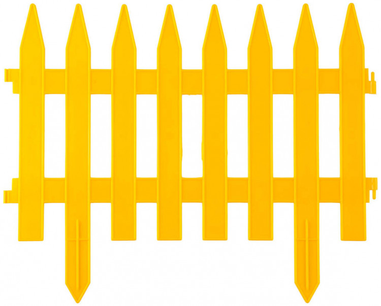 Специальные высококачественные долговечные декоративные заборы GRINDA 422201-Y призваны красиво украсить сад при проведении ландшафтных работ. Различные формы и цвета способны воплотить любые творческие замыслы