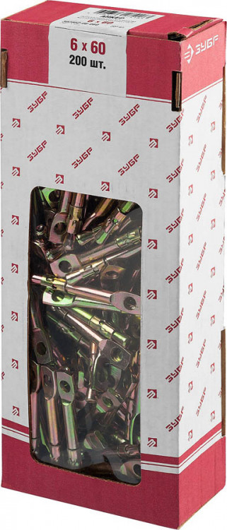 Анкеры потолочные ЗУБР 302852-06-060