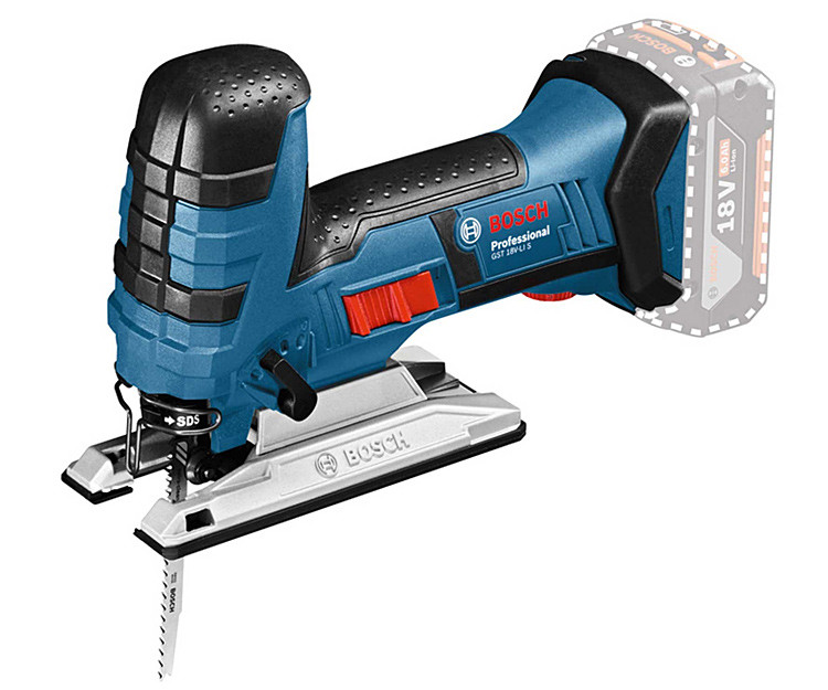 Аккумуляторный лобзик BOSCH GST 18 V-LI S (Solo)