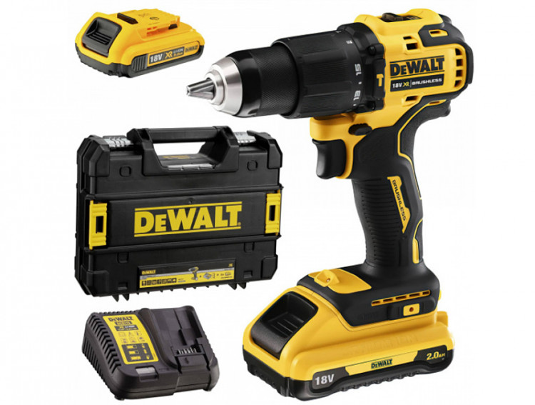 Аккумуляторная дрель-шуруповерт DeWALT DCD709D2T