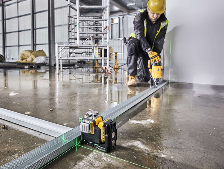 Аккумуляторный ротационный лазер DeWALT DCE079D1G