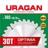 Диск пильный по дереву URAGAN Optima 36801-180-30-30_z01