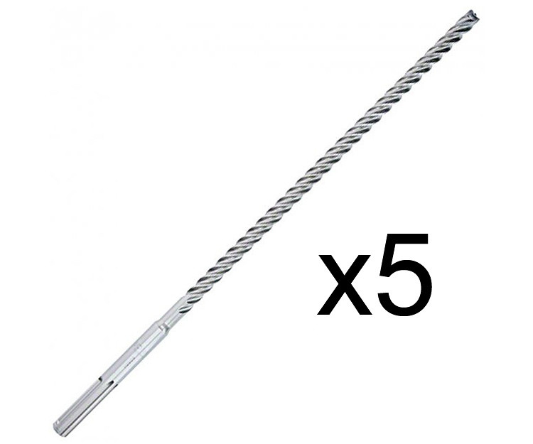 Бур Bosch SDS max-8X, 25?400?520 мм, 5 шт