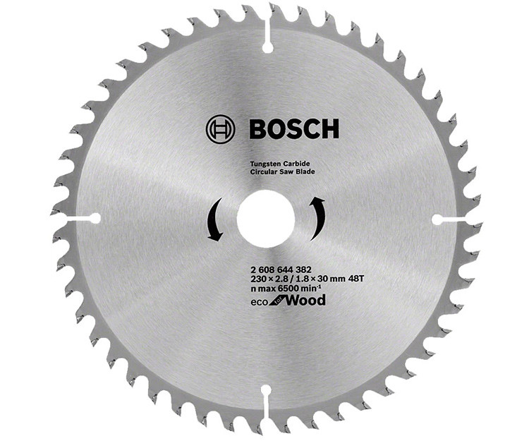 Пильный диск по дереву BOSCH Eco for Wood 160x20 36T