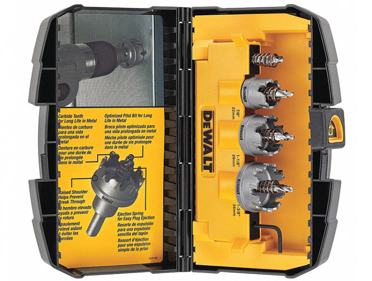 Набор коронок карбидных Extreme DeWALT DT8360