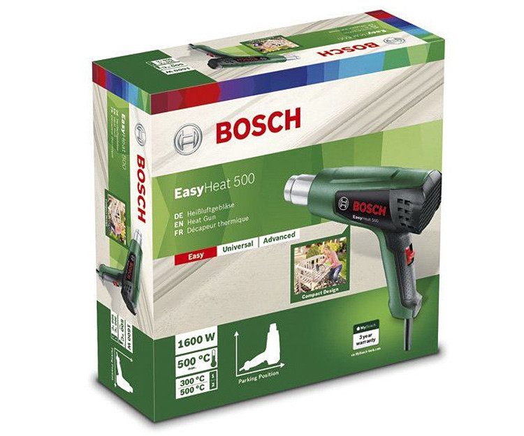 Строительный фен BOSCH EasyHeat 500
