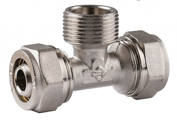 Тройник с наружной резьбой ЗУБР 51404-20-3/4