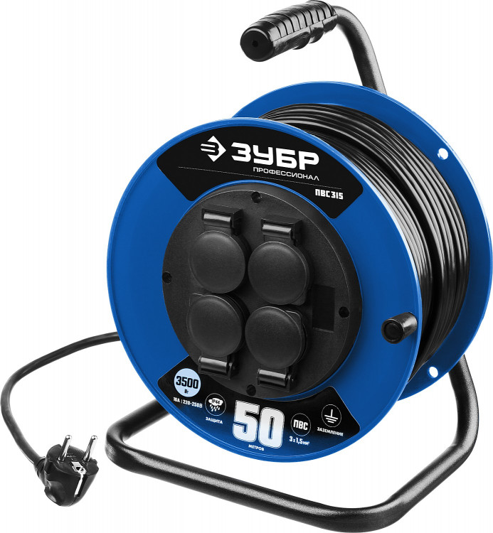 Удлинитель на катушке ЗУБР 55081-50